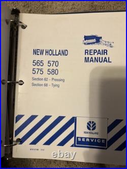 New Holland 565, 570, 575 And 580 Square Balers Repair Manual