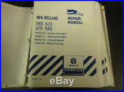 New Holland 565 570 575 and 580 Square Balers Repair Manual