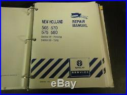 New Holland 565 570 575 and 580 Square Balers Repair Manual