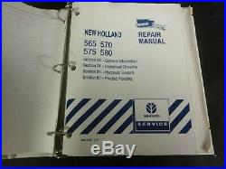 New Holland 565 570 575 and 580 Square Balers Repair Manual
