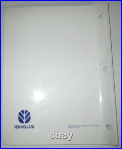 New Holland 570 575 Baler Operators Owners Maintenance Manual 10-01 NH ORIGINAL