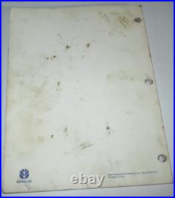 New Holland 570 575 Baler Operators Owners Maintenance Manual 8-95 NH ORIGINAL New Holland 570 575 Baler Operators Owners Maintenance Manual 8-95 NH ORIGINAL