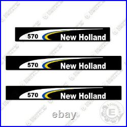 New Holland 570 Decal Kit Square Baler 7 YEAR 3M Vinyl Decal Upgrade