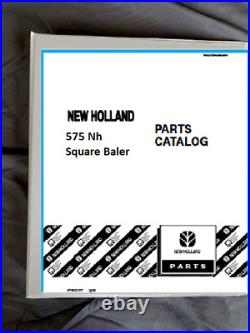 New Holland 575 Nh Square Baler parts & OPs printed books free ship & binder