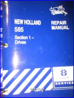 New Holland 585 Baler Repair Manual 1998