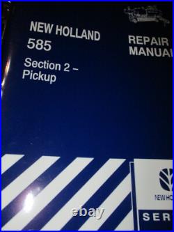 New Holland 585 Baler Repair Manual 1998