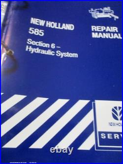 New Holland 585 Baler Repair Manual 1998