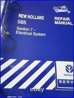 New Holland 585 Baler Repair Manual 1998