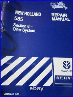New Holland 585 Baler Repair Manual 1998