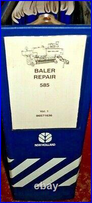New Holland 585 Baler Service Repair Shop Workshop Manual NH COMPLETE ORIGINAL