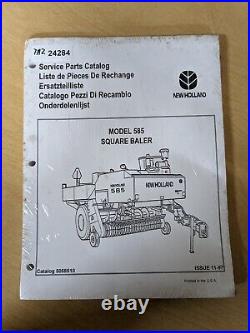 New Holland 585 Square Baler Parts Catalog Manual