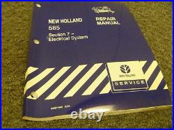 New Holland 585 Square Hay Baler Electrical System Shop Service Repair Manual