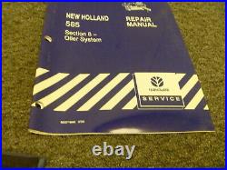 New Holland 585 Square Hay Baler Oiler System Shop Service Repair Manual