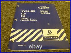 New Holland 590 595 Baler Hydraulic System Shop Service Repair Manual