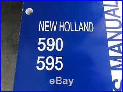 New Holland 590 595 Baler Operator's Manual 12/96