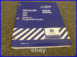 New Holland 590 595 Baler Plunger Chamber Shop Service Repair Manual