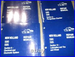 New Holland 590 & 595 Baler Service Shop Repair Workshop Manual NH 7-99 ORIGINAL