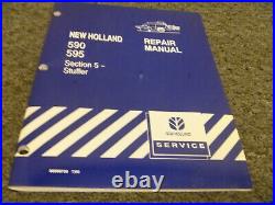 New Holland 590 595 Baler Stuffer Shop Service Repair Manual