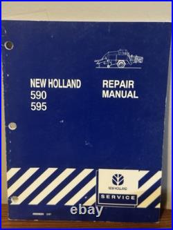 New Holland 590 595 Baler genuine service repair manual Manual