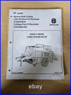 New Holland 590 595 Large Square Baler Parts Catalog Manual