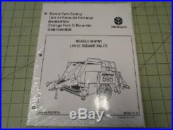 New Holland 590 Baler Parts Catalog