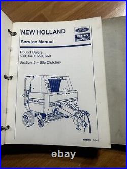 New Holland 630 640 650 660 Baler service manual Set + Bale Command Manuals