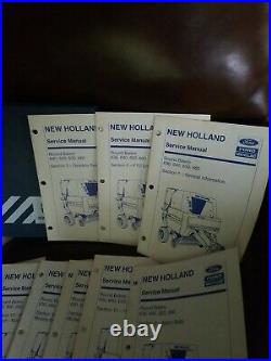 New Holland 630 640 650 660 Round Baler Service Repair Shop Manual in Binder