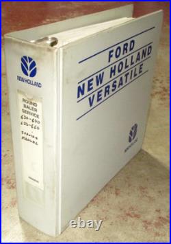 New Holland 630 640 650 660 Round Baler Service Shop Repair Manual NH ORIGINAL