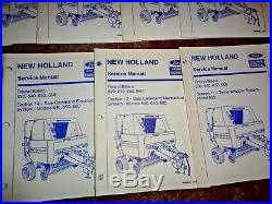 New Holland 630 640 650 660 Round Baler Service Shop Repair Manual Original! NH