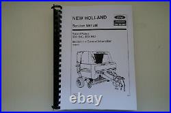 New Holland 630 640 650 660 Round Balers Service Manual
