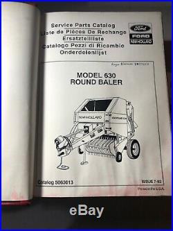 New Holland 630-664 Round Baler Service Parts Catalog 68