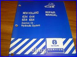 New Holland 634 644 654 664 Baler Hydraulic System Schematic Service Manual