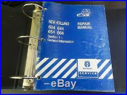 New Holland 634 644 654 664 Baler Repair Manual Manual is missing Section 9