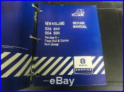New Holland 634 644 654 664 Baler Service Manual