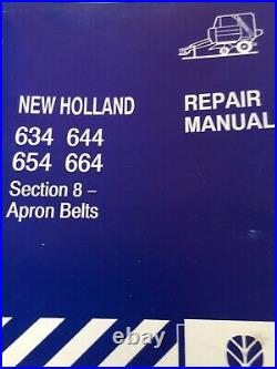 New Holland 634, 644, 654, 664 Baler Service Manual Set (Original)