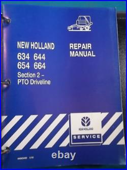 New Holland 634 644 654 664 Baler Service Shop Repair Workshop Manual