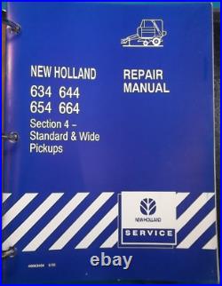 New Holland 634 644 654 664 Baler Service Shop Repair Workshop Manual