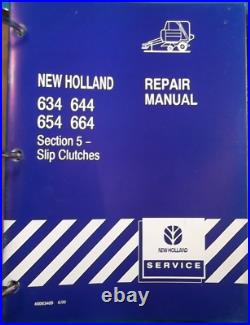 New Holland 634 644 654 664 Baler Service Shop Repair Workshop Manual