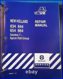 New Holland 634 644 654 664 Baler Service Shop Repair Workshop Manual