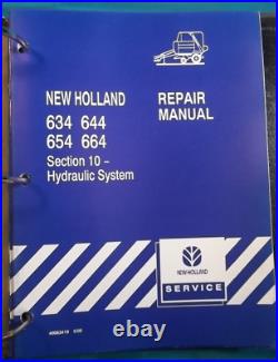 New Holland 634 644 654 664 Baler Service Shop Repair Workshop Manual