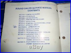 New Holland 634 644 654 664 Round Baler Service Repair Manual COMPLETE ORIGINAL