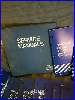 New Holland 634 644 654 664 Round Baler Service Repair Shop Manual set in Binder