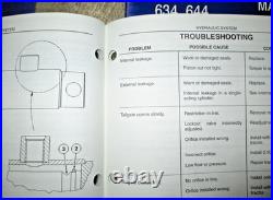 New Holland 634 644 654 664 Round Baler Service Shop Repair Manual NH ORIGINAL