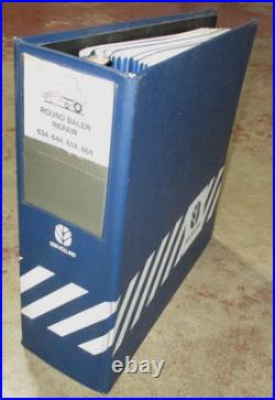 New Holland 634 644 654 664 Round Baler Service Shop Repair Manual NH ORIGINAL