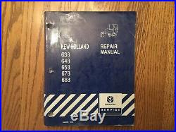 New Holland 638 648 658 678 688 Baler Service Repair Manual