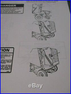 New Holland 638, 648, 658, 678, 688 Roll Belt Round Baler Repair Manual 1999