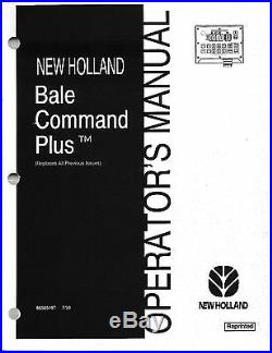 New Holland 644 654 664 648 658 678 688 Bale Command Operator Manual 86565197