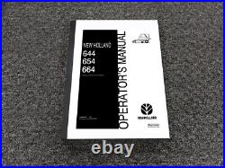 New Holland 644 654 664 Round Baler Owner Operator Manual PN 42064431