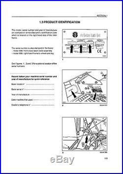 New Holland 648 658 Baler Operators Manual