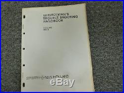 New Holland 65 268 270 271 280 Baler Service Serviceman's Troubleshooting Manual